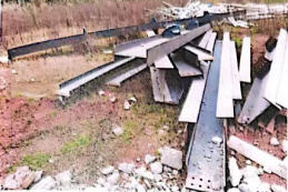2023年2月24日公开拍卖一批南充嘉武产业园闲置钢材